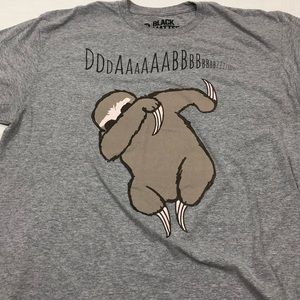 Black matter xl t-shirt dab sloth funny